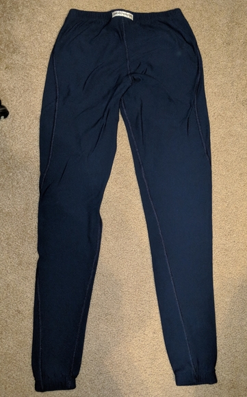 Under Armour athletic leggings - navy blue - small - cold gear / Fleece lined - Picture 6 of 11